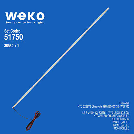 6750 36562X1 LB-PM4014-CJ-32ET5-1-Y 1 ADET LED BAR