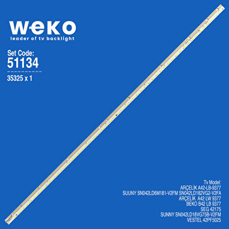 6134 35325X1 42 V13 EDGE REV0.8 1 1 ADET LED BAR