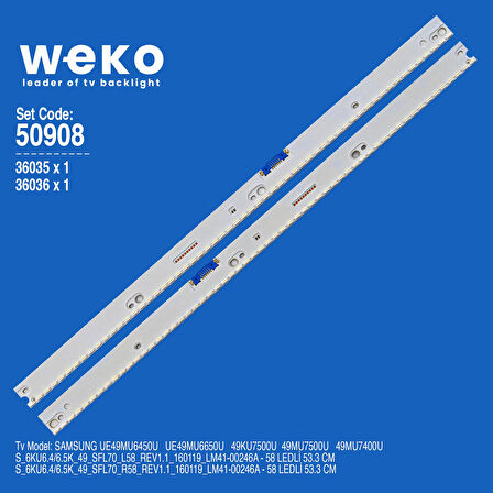 5908 36035X1 36036X1 S_6KU6.4/6.5K_49_SFL70_L/R58_REV1.1_160119 2 ADET LED BAR