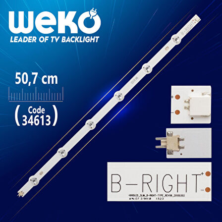 490DLED_SLIM_B-RIGHT-TYPE_REV00 - 50.7 CM 6 LEDLİ -