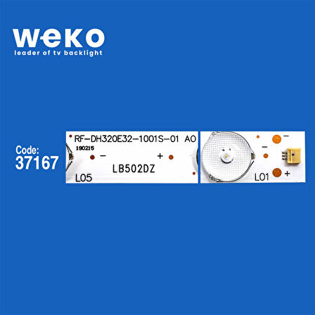 6437 37167X3 RF-DH320E32-1001S01 A0 3 ADET LED BAR