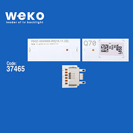 6800 37465X20 L1_Q70_E5_FAM_S2_R1.1_100_LM41-00709A 20 ADET LED BAR