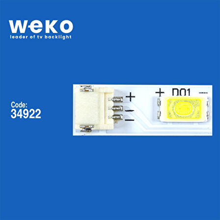 6072 34922X2 31T12-01A - WT-31T12001-MXB6X-X-1-05L-7629 L019 2 ADET LED BAR