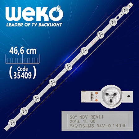 50 NDV REV1.1 - A TYPE - 46.6 CM 9 LEDLİ -