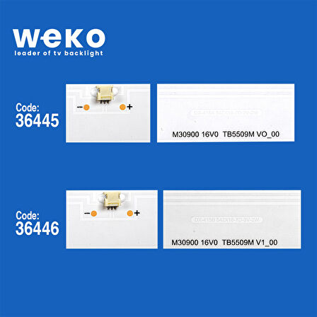 5425 36445X8 36446X8 TB5509M V0_00 16 ADET LED BAR