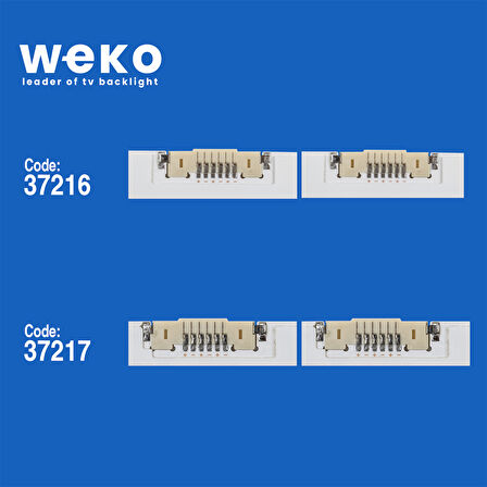 6523 37216X1 37217X1 S_KS7/7.5/8/9K_65_SFL70_L90/R90 2 ADET LED BAR