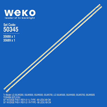 5345 35688X1 35689X1 55 V6 EDGE FHD-1 REV1.0 2 ADET LED BAR