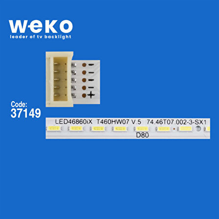 6423 37149X2 74.46T07.002-3-SX1 74.46T04.006-3-SN1 2 ADET LED BAR
