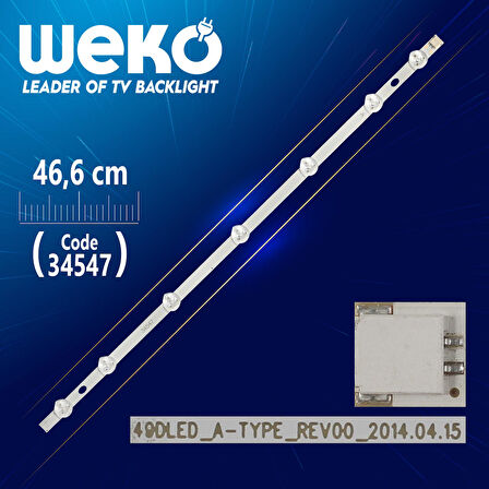 49DLED_A-TYPE_REV00 - 46.6 CM 7 LEDLİ -