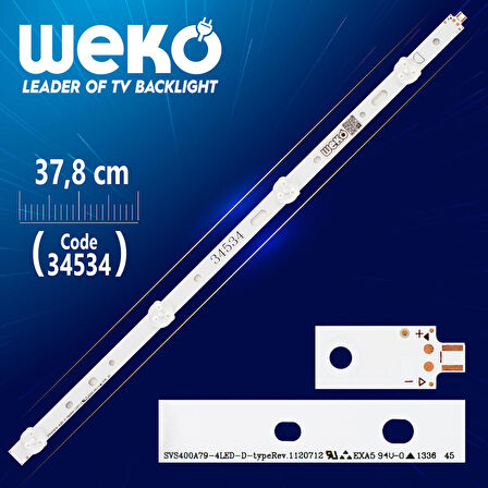 SVS400A79_4LED_D-TYPE_REV.1_120712 - 37.8 CM 4 LEDLİ -