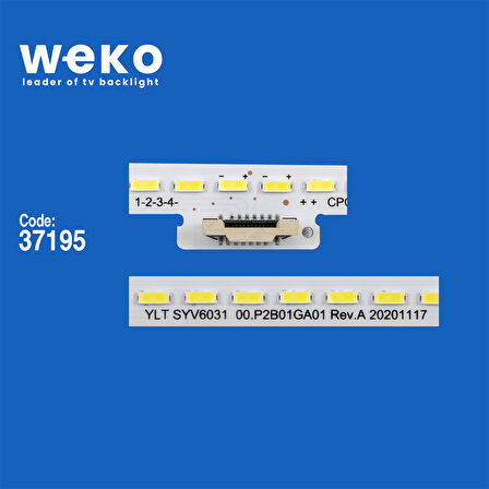 6494 37195X4 YLT SYV6031 00.P2B01GA01 REV.A 4 ADET LED BAR