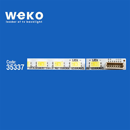 6139 35337X2 STK315A03_REV.3_42_100302_21000821 2 ADET LED BAR