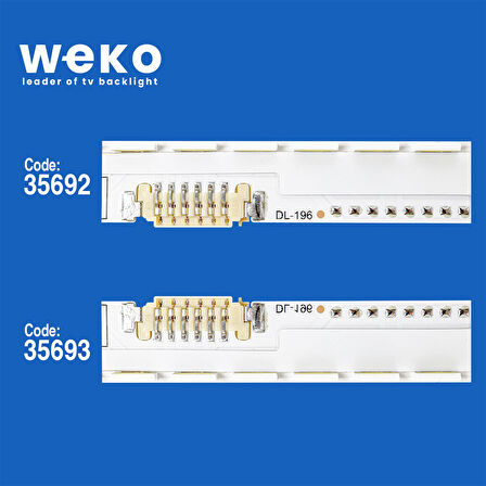 5209 35692X1 35693X1 2012SVS46 7032NNB 2D 2 ADET LED BAR