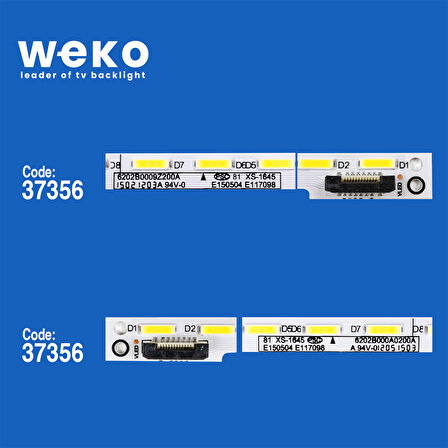 6688 37356X1 37357X1 6202B000A0300A V580DJ2-KS5 2 ADET LED BAR