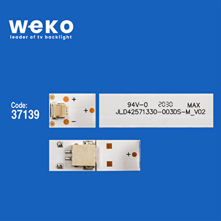 6412 37139X3 JL.D42571330-003AS-M_V01 SVH425A05 3 ADET LED BAR