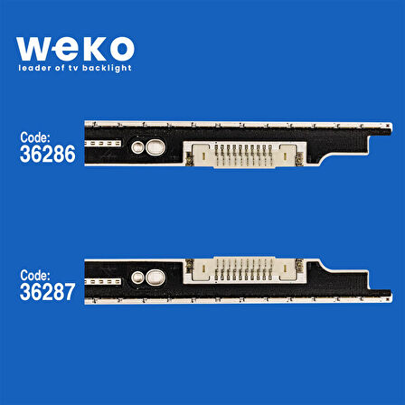 5391 36286X1 36287X1 SAMSUNG_2013SVS40_7032SNB 2 ADET LED BAR