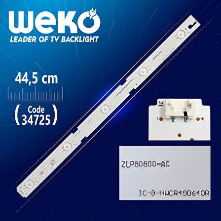 IC-B-HWCR49D640R - ZLP60600-AC - 44.5 CM 5 LEDLİ -