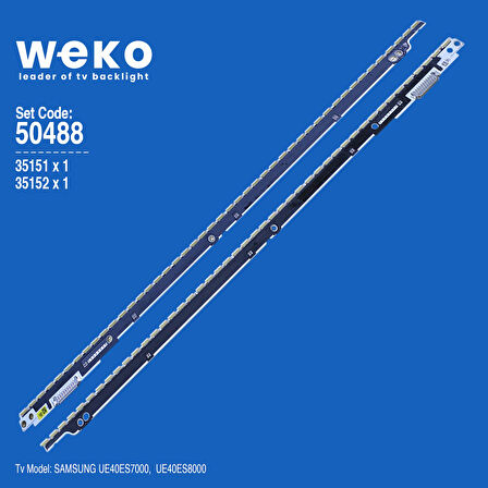 5488 35151X1 35152X1 40SNB 3D-7032LED 2 ADET LED BAR