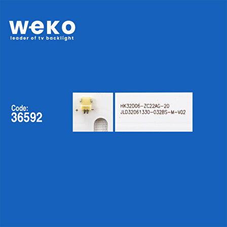 5842 36592X2 06-32C2X6-618-M13W14-180528 261501005170 2 ADET LED BAR