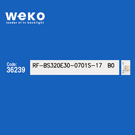 5865 36239X3 RF-BS320E32-0701S-16 A0 3 ADET LED BAR