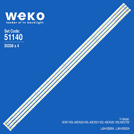 6140 35338X4 STS400A28_40LED_REV.3_100903 4 ADET LED BAR