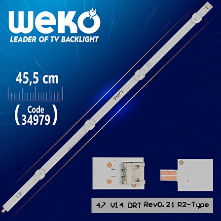 47 V14 DRT REV0.2 1 R2-TYPE - 45.5 CM 4 LEDLİ -