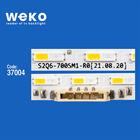 6694 37004X4 S2Q6-700SM1-R0 4 ADET LED BAR TWO COLOR