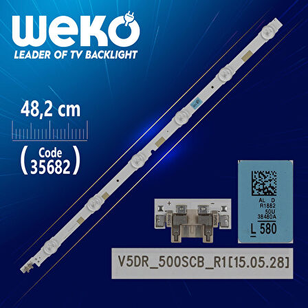 V5DR_500SCB_R1 - 48.2 CM 6 LEDLİ -