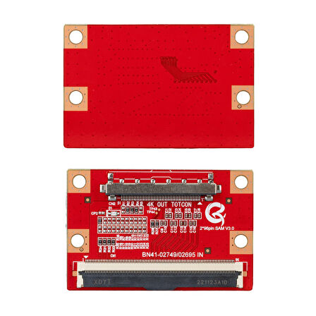96 PIN- 51 PIN Q T-CON FLEXI ÇEVİRİCİ BOARD