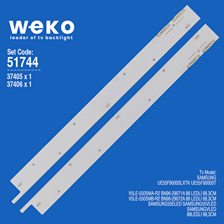 6744 37405X1 37406X1 V5LE-550SMA/B 2 ADET LED BAR ÇİFT SOKET