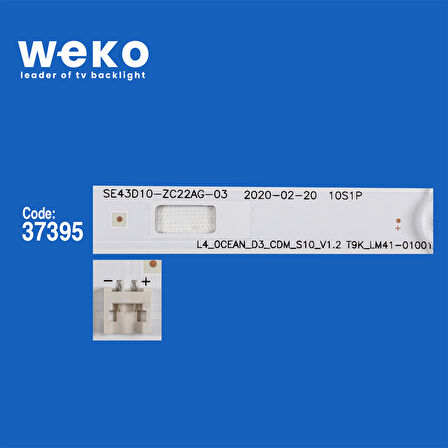 6736 37395X3 SE43D10-ZC22AG-03 10S1P 3 ADET LED BAR