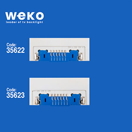 5300 35622X1 35623X1 BN96-39673A/BN96-39674A 2 ADET LED BAR
