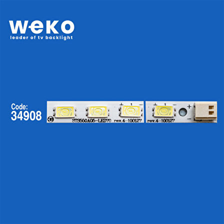 6107 34908X4 STS550A05_LED70_REV.4_100127 4 ADET LED BAR