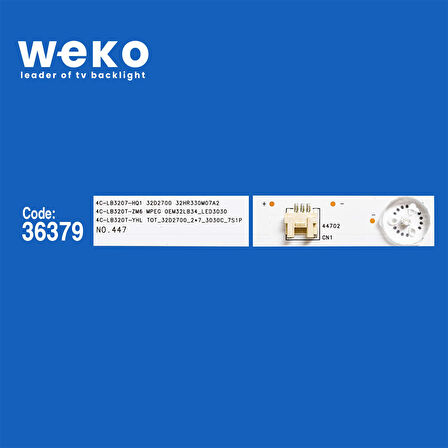 6540 36379X2 0EM32LB34_LED3030_V1.6_20150529 2 ADET LED BAR