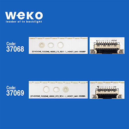 6330 37068X1 37069X1 VH80-480SMA/B-R2 2 ADET LED BAR
