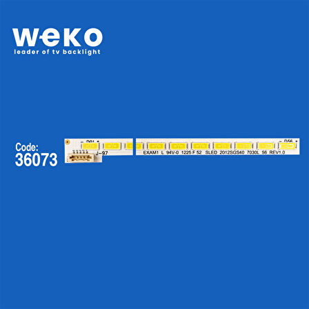 6180 36073X1 SLED 2012SGS40 7030L 56 REV1.0 1 ADET LED BAR