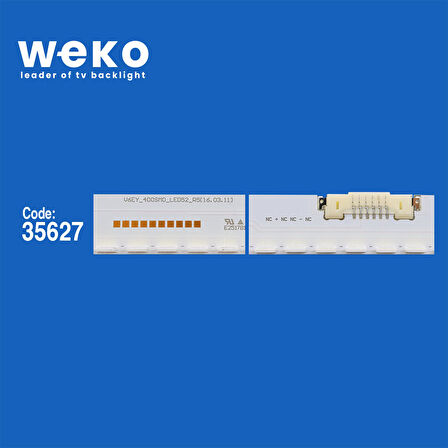 6152 35627X1 V6EY_400SM0_LED52_R5 BN96-39504A 1 ADET LED BAR