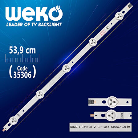 42 ROW2.1 REV1.0 2 R1-TYPE - 42 ROW2.1 REV 0.0 1 R1-TYPE - 6916L-1319A - 42 CM 5 LEDLİ -