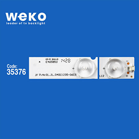 6059 35376X4 JL.D40C1235-06CS - 96M32 N140713 4 ADET LED BAR