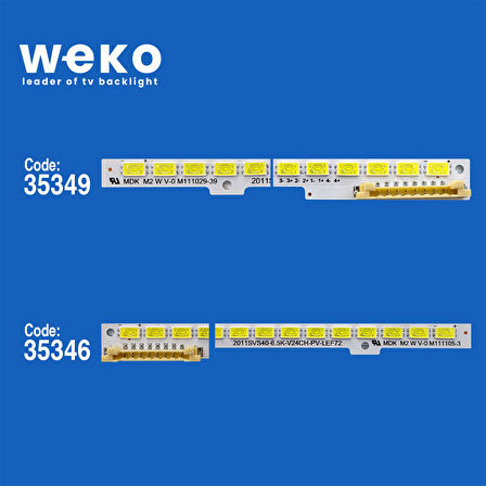 5333 35349X1 35346X1 2011SVS40_6.5K_V2_4CH_PV 2 ADET LED BAR
