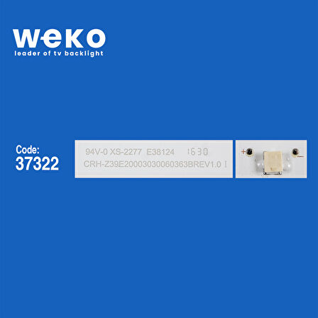 6653 37322X3 CRH-Z39E20003030060363BREV1.0B 3 ADET LED BAR