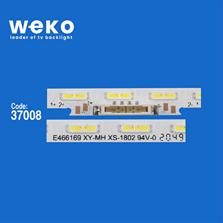 6416 37008X2 BN96-52596A REV00 ES60SV8FPKWA56 2 ADET LED BAR