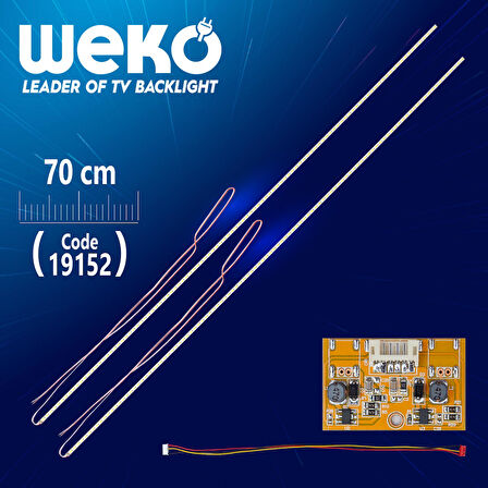 UNIVERSAL 3LÜ KESİLEBİLİR 70 CM 2 X ÇUBUK ELED + DRIVER
