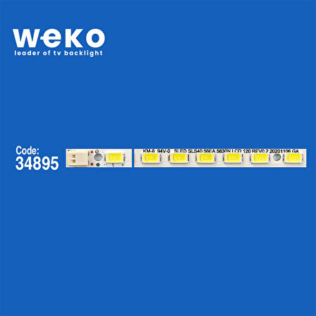 5806 34895X4 SLED SLS40_56EA_5630N LCD 120 REV0.2 GA 4 ADET LED BAR
