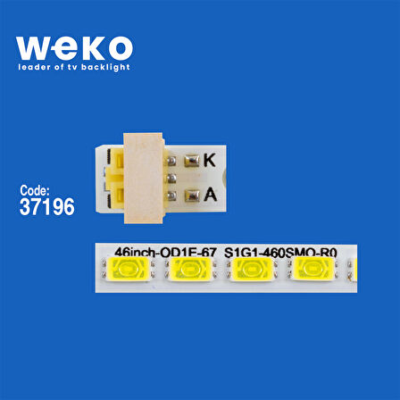 6495 37196X2 46INCH OD1E-67 S1G1-460SMO-R0 2 ADET LED BAR