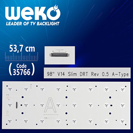 98 V14 SLİM DRT REV 0.5 A-TYPE - 53.7 CM 24 LEDLİ -