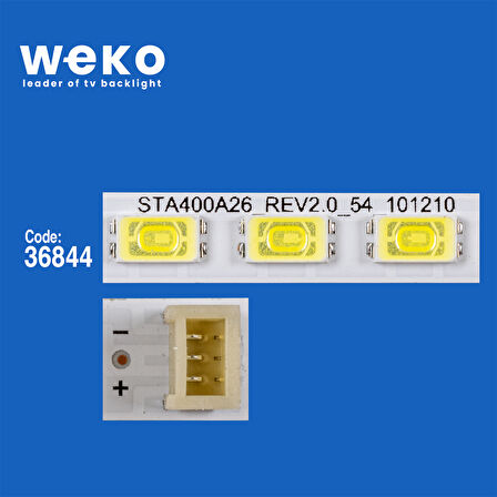 6037 36844X2 STA400A26_REV2.0_54_101210 2 ADET LED BAR
