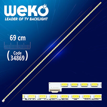 55 V12 EDGE REV1.1 1 L-TYPE 6920L-0001C - 66 LEDLİ 69 CM -