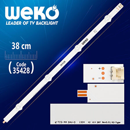 42 V14 DRT REV0.0 1 R2-TYPE - 6916L-1458B - 38 CM 4 LEDLİ -