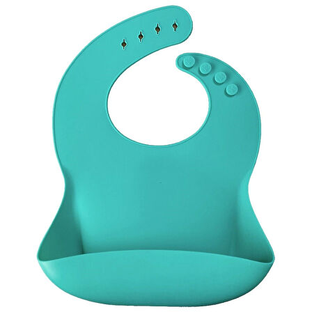 Basics Silikon Önlüğü Aqua Green